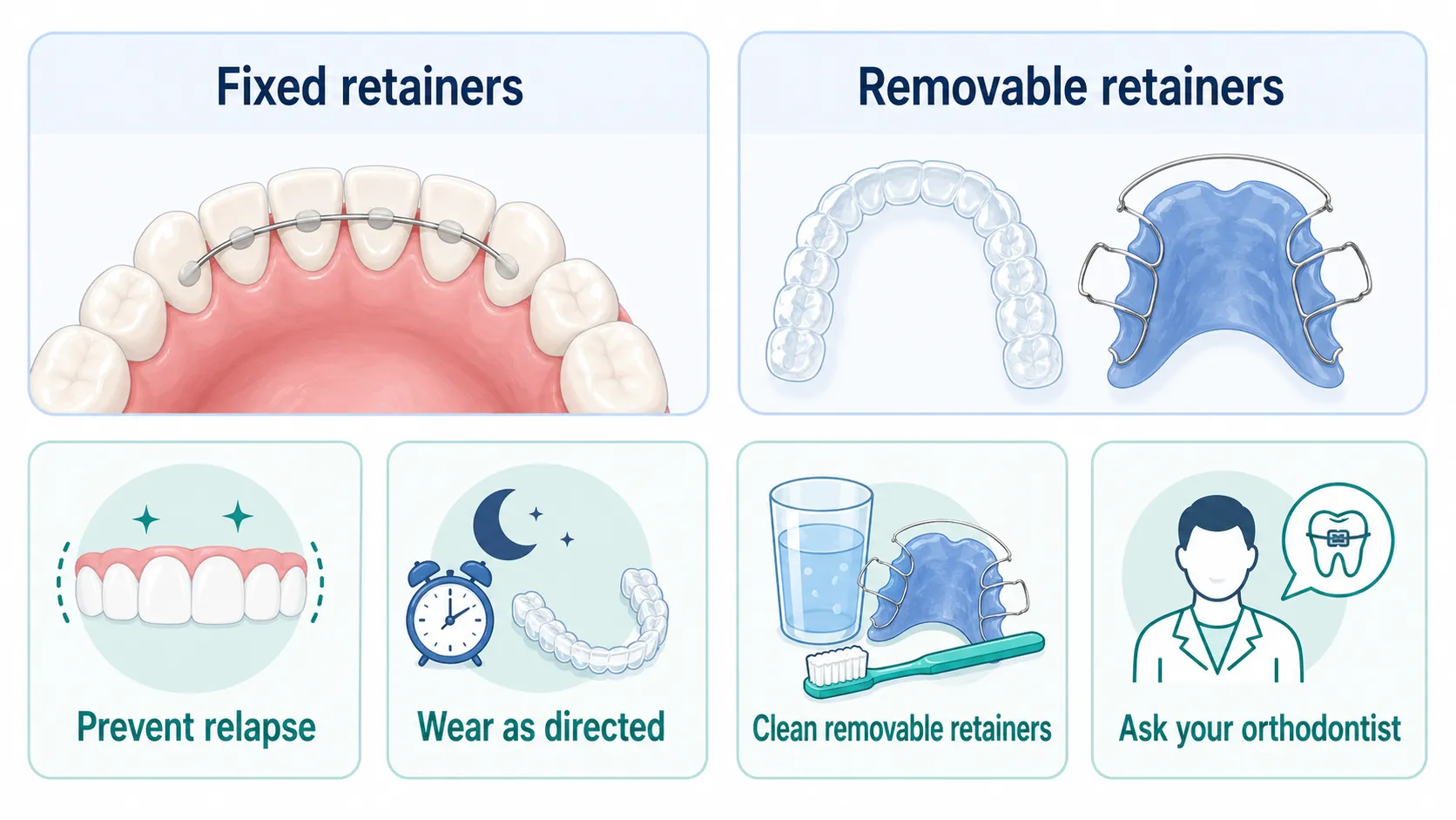 Retainer types care board v1