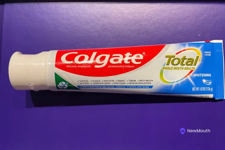 Colgate Total Toothpaste with logo 1